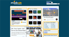 Desktop Screenshot of netarcadegames.com
